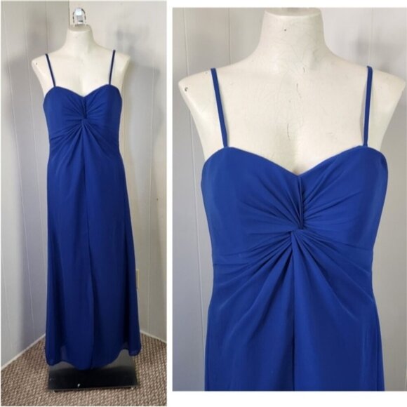 Symphony Bridal Dresses & Skirts - Symphony of Venus Cobalt Blue Strapless Maxi Dress Formal Gown Prom Bridesmaid